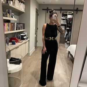 American apparel velvet jumpsuit